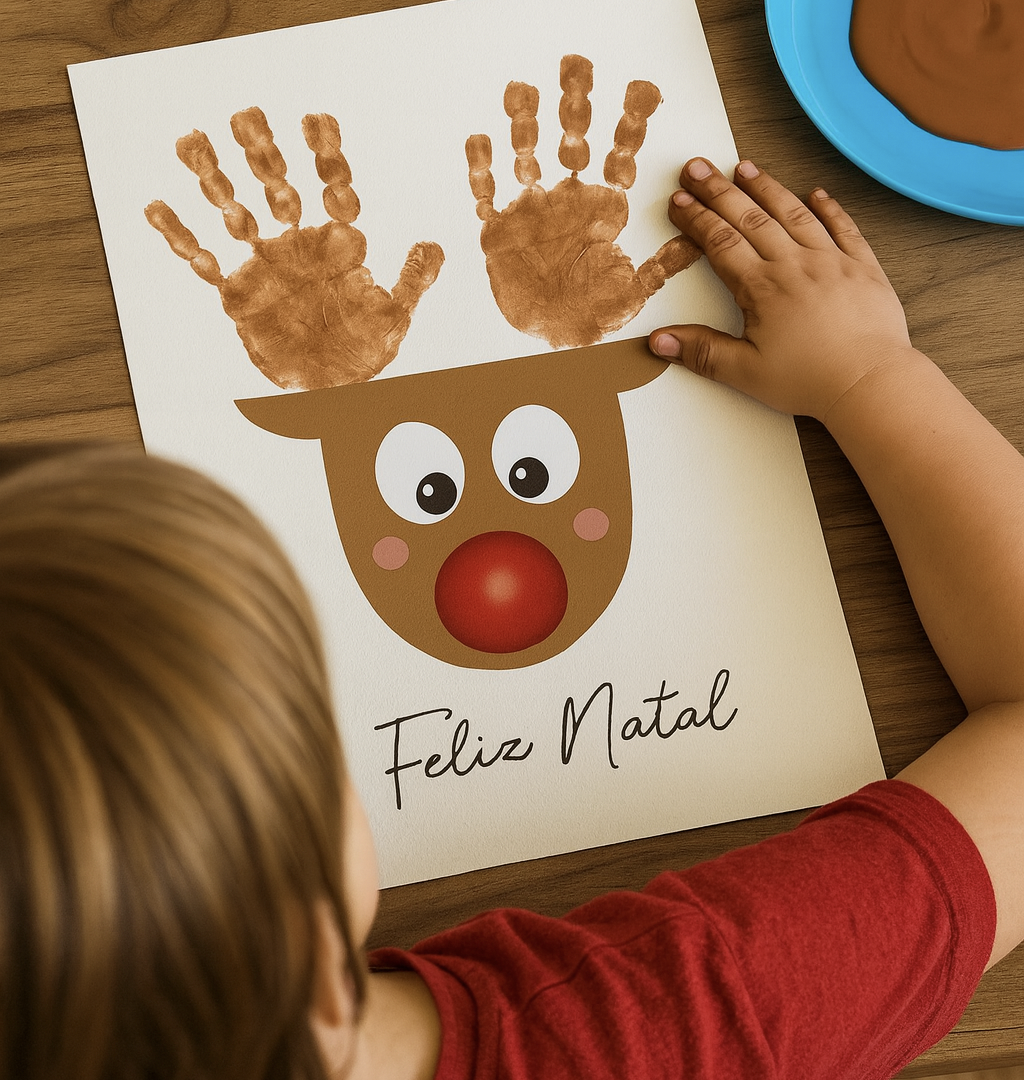 Atividade Rena de Natal