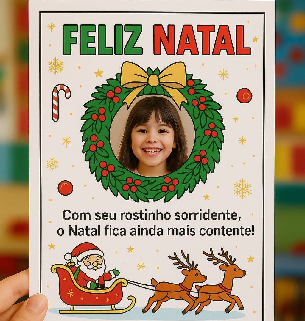 Atividade Guirlanda de Natal
