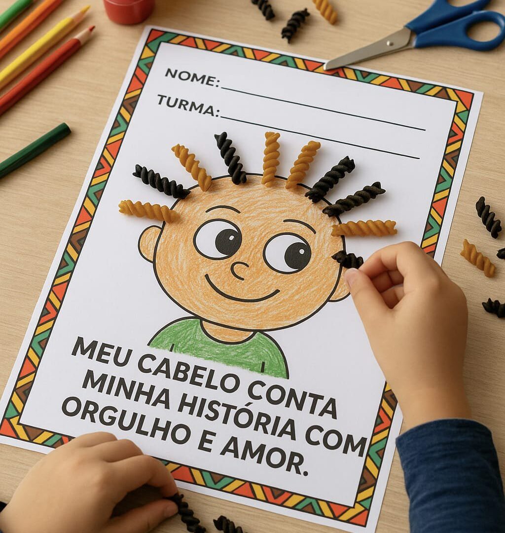 Atividade Cabelinho de Macarrão - 2