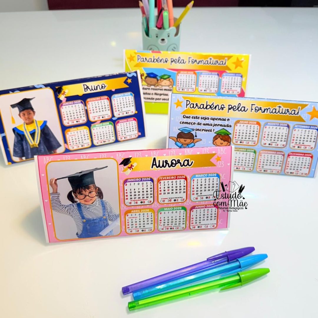 Calendário Formandos 2026
