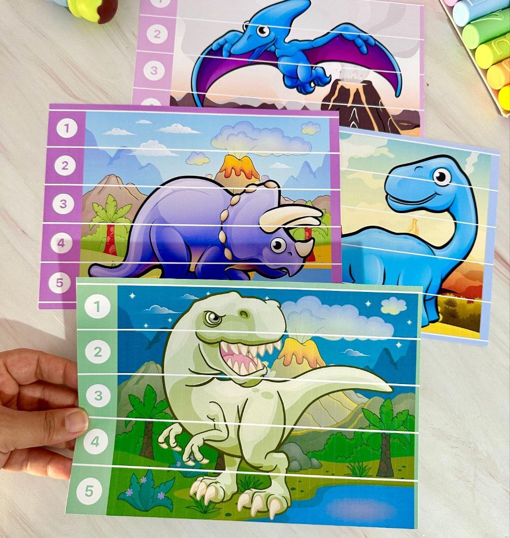 Quebra-Cabeça Dinossauro