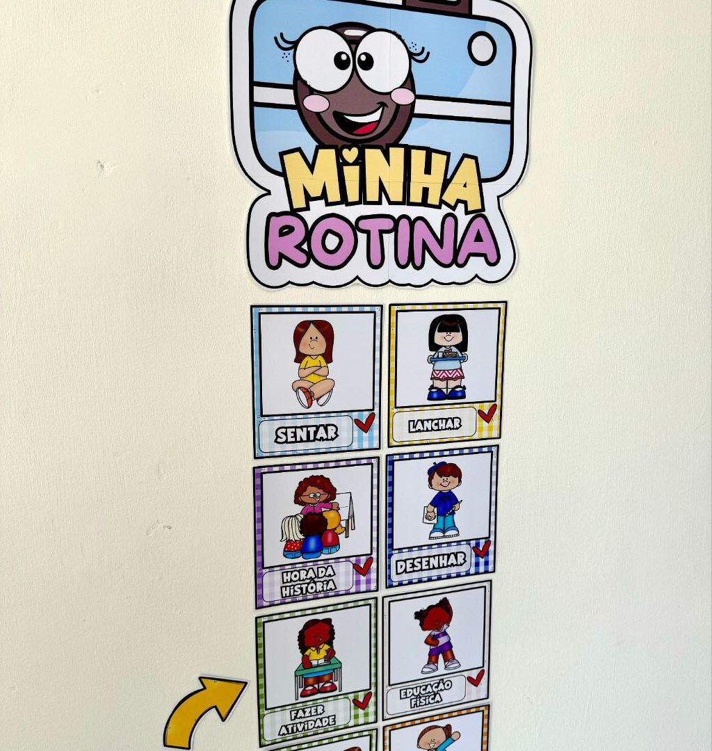 Painel “Minha Rotina”