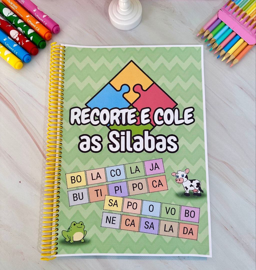 Recorte e Cole as Sílabas