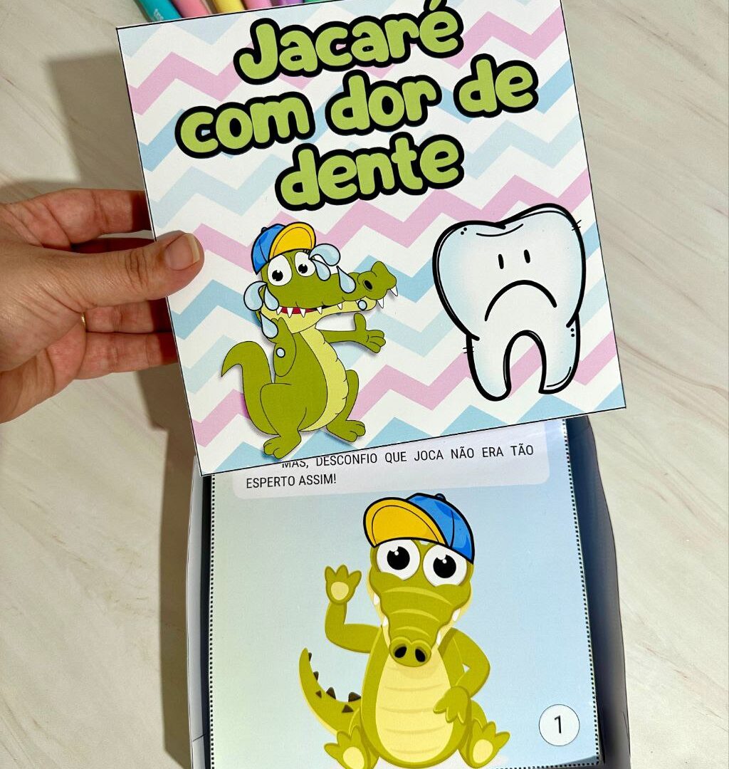 História: Jacaré com Dor de Dente