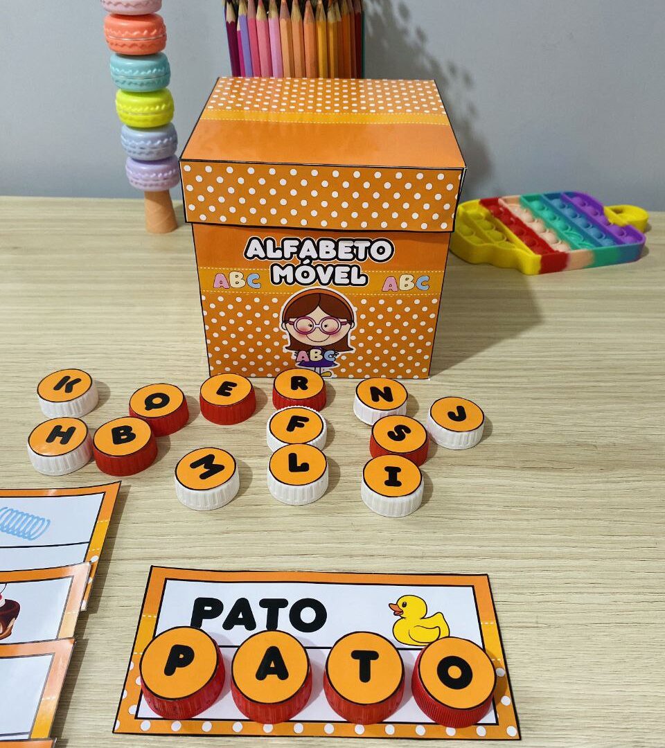 Caixa do Alfabeto Móvel