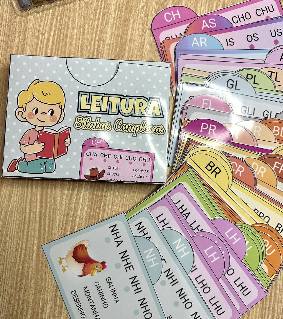 Fichas Sílabas Complexas