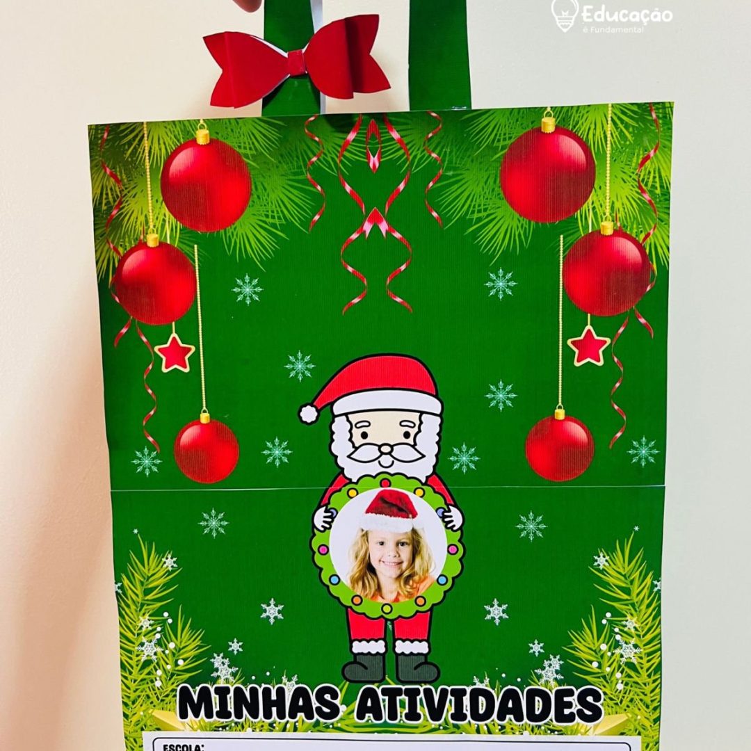 Sacolinha Natalina para atividades, avaliações e portfólio!