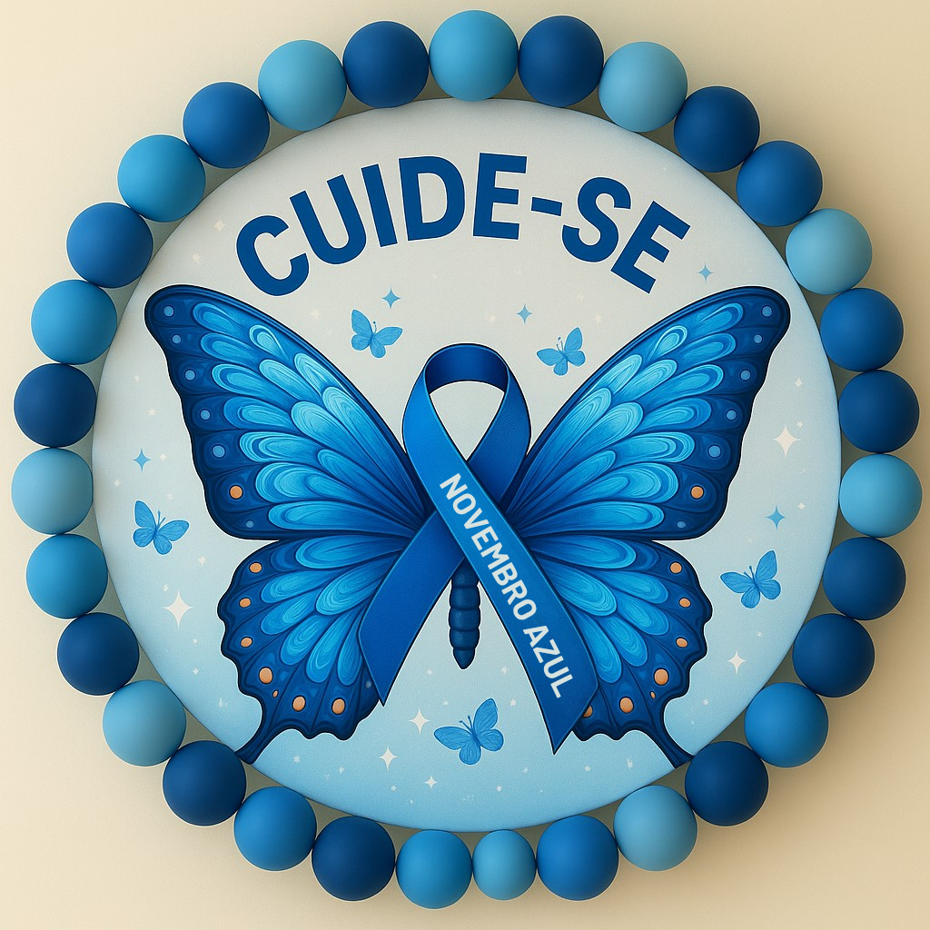 Painel Novembro Azul – Tema Borboleta