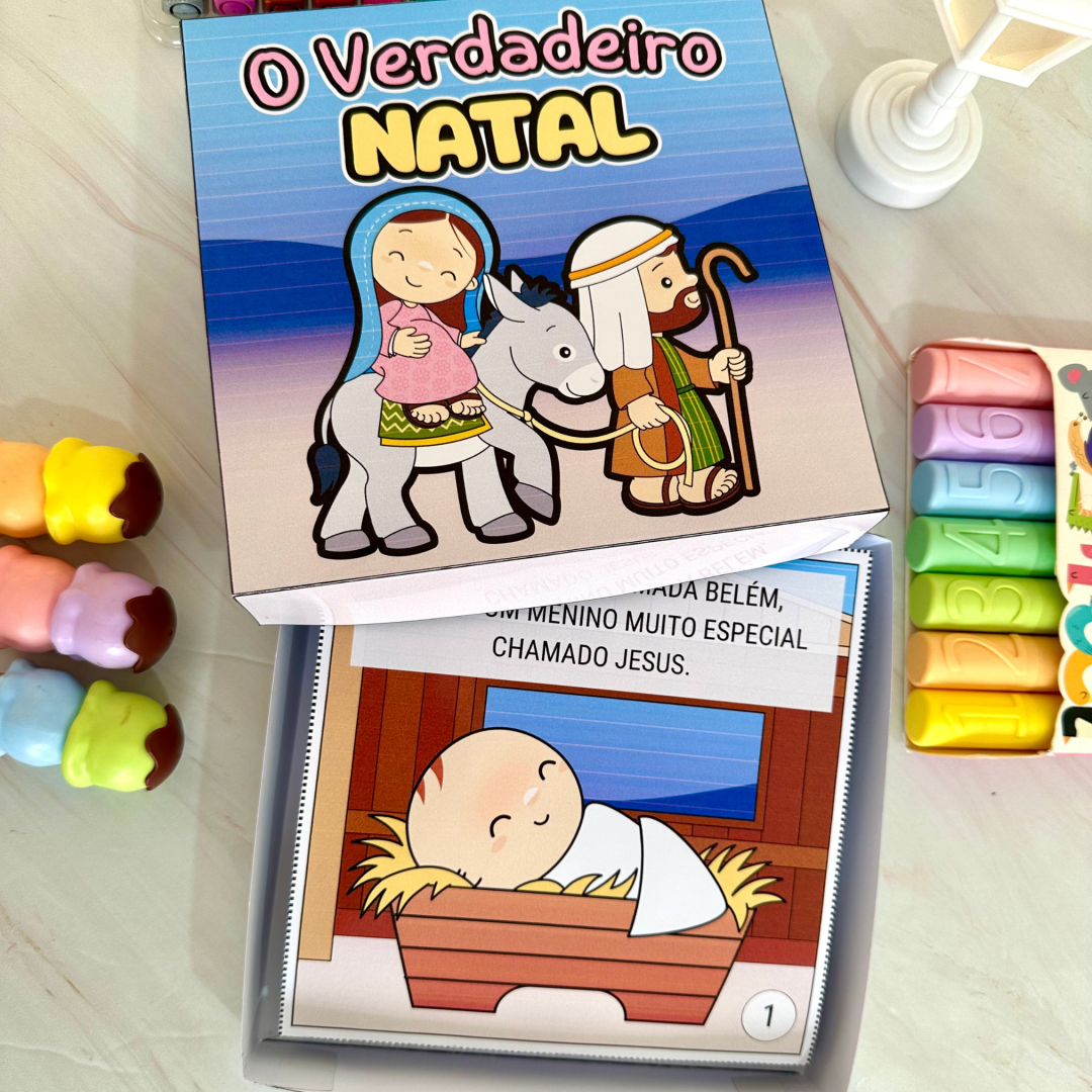 História na Caixa “O Verdadeiro Natal”