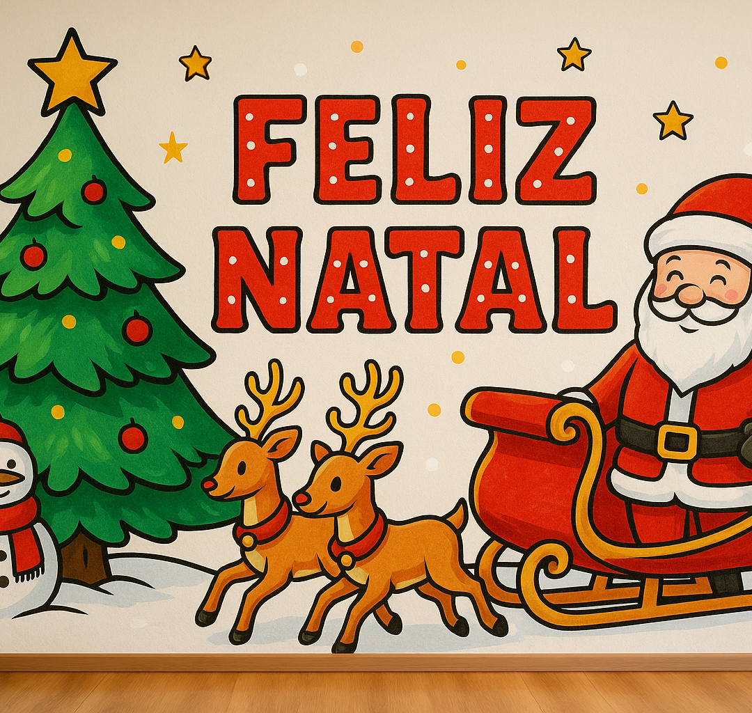 Painel Natalino – Natal encantado