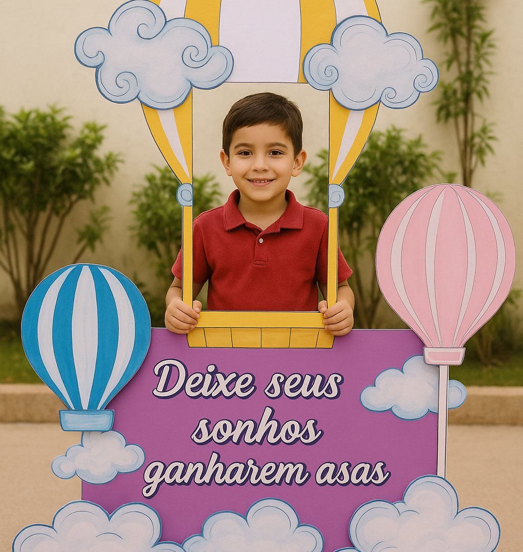 Painel “Deixe seus sonhos ganharem asas” – Volta às Aulas