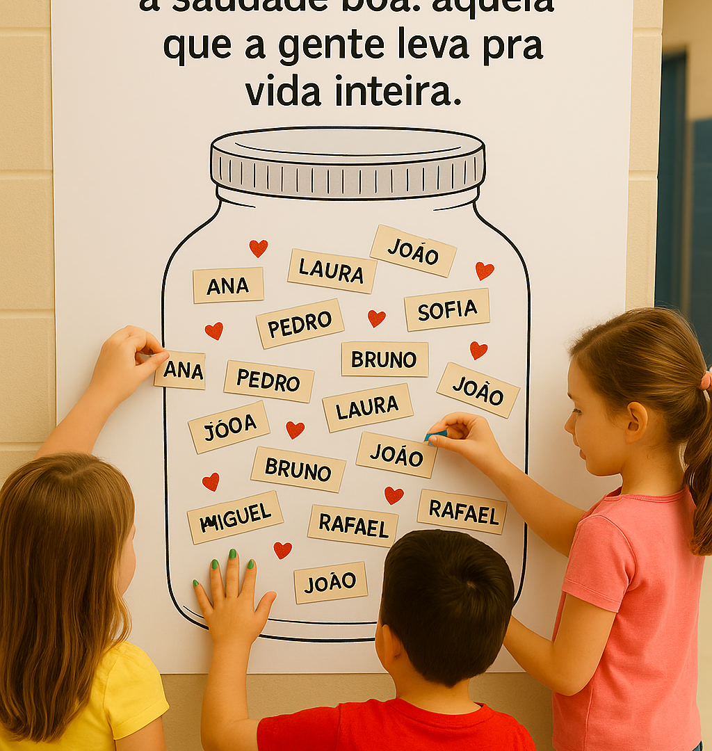 Cartaz “Pote da Saudade Boa” – Aula Da Saudade