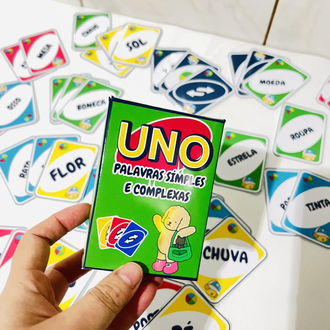 UNO DAS PALAVRAS Bobbie Goods– SIMPLES E COMPLEXAS