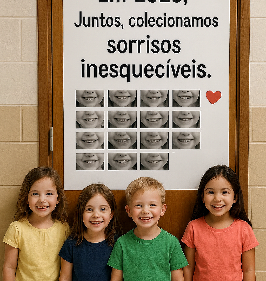 PAINEL + ATIVIDADE INDIVIDUAL “Colecionamos Sorrisos Inesquecíveis”