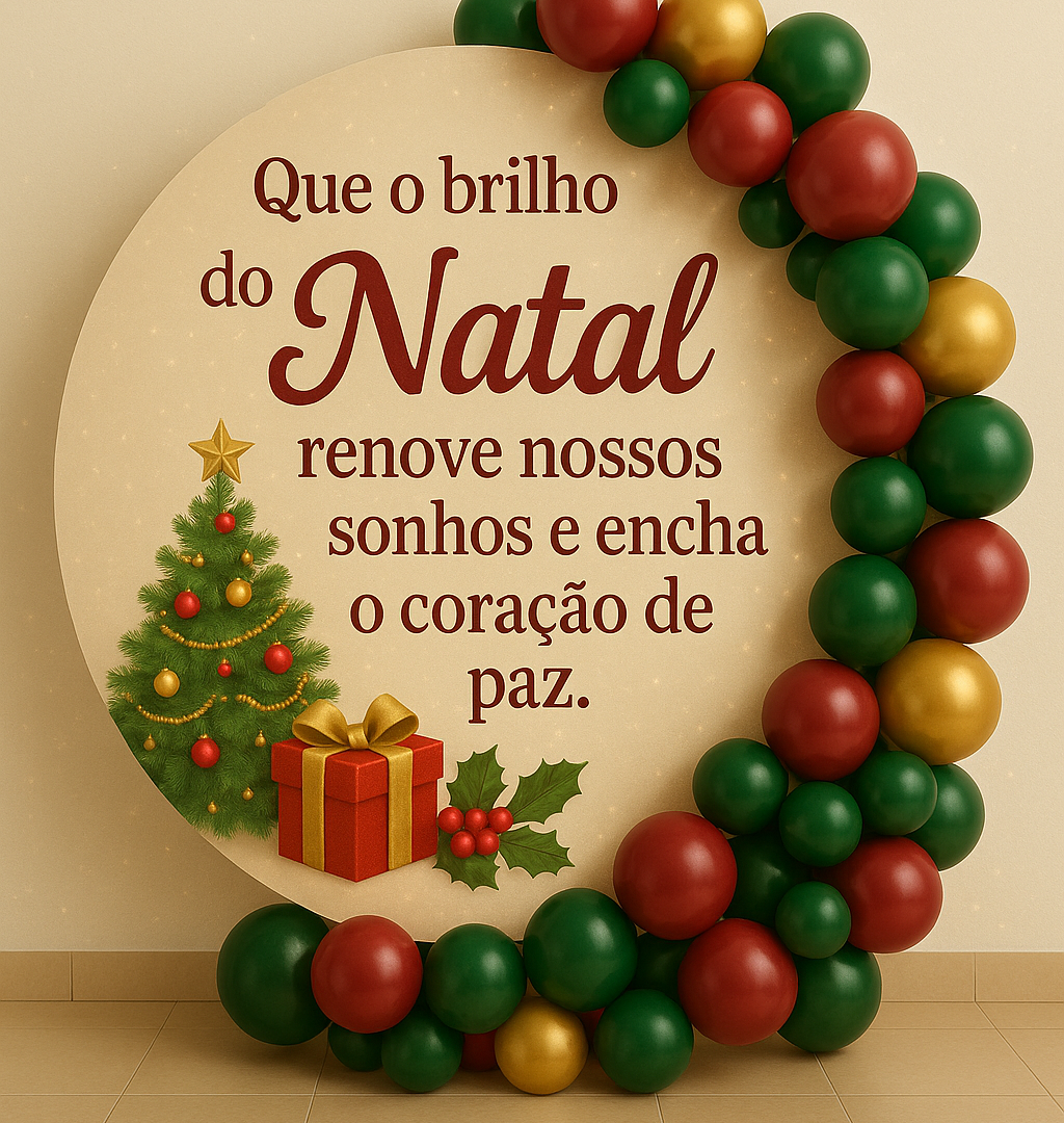 PAINEL NATALINO – “O Brilho do Natal”