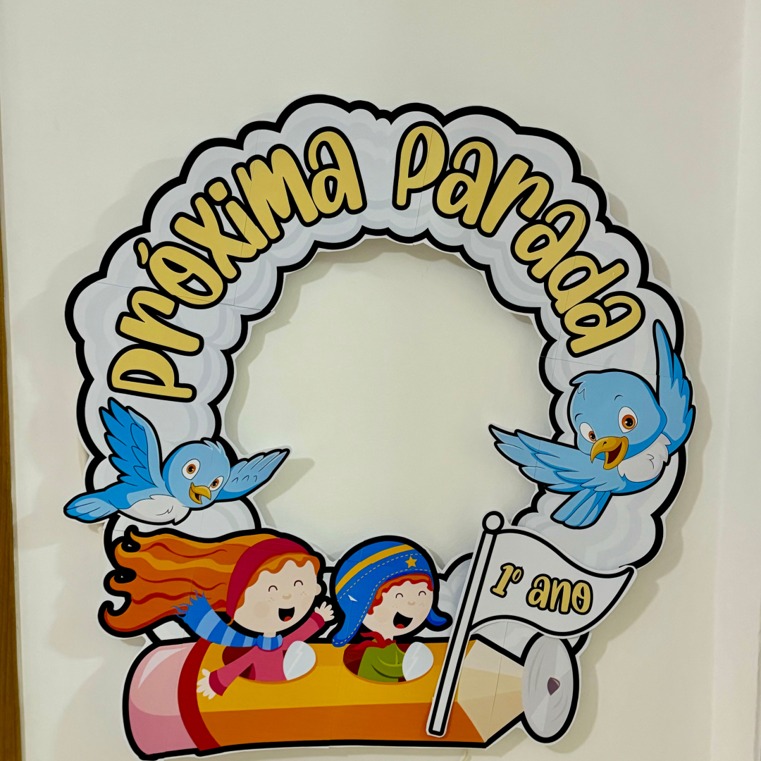 Decoração para Bambolê tema “Próxima Parada”