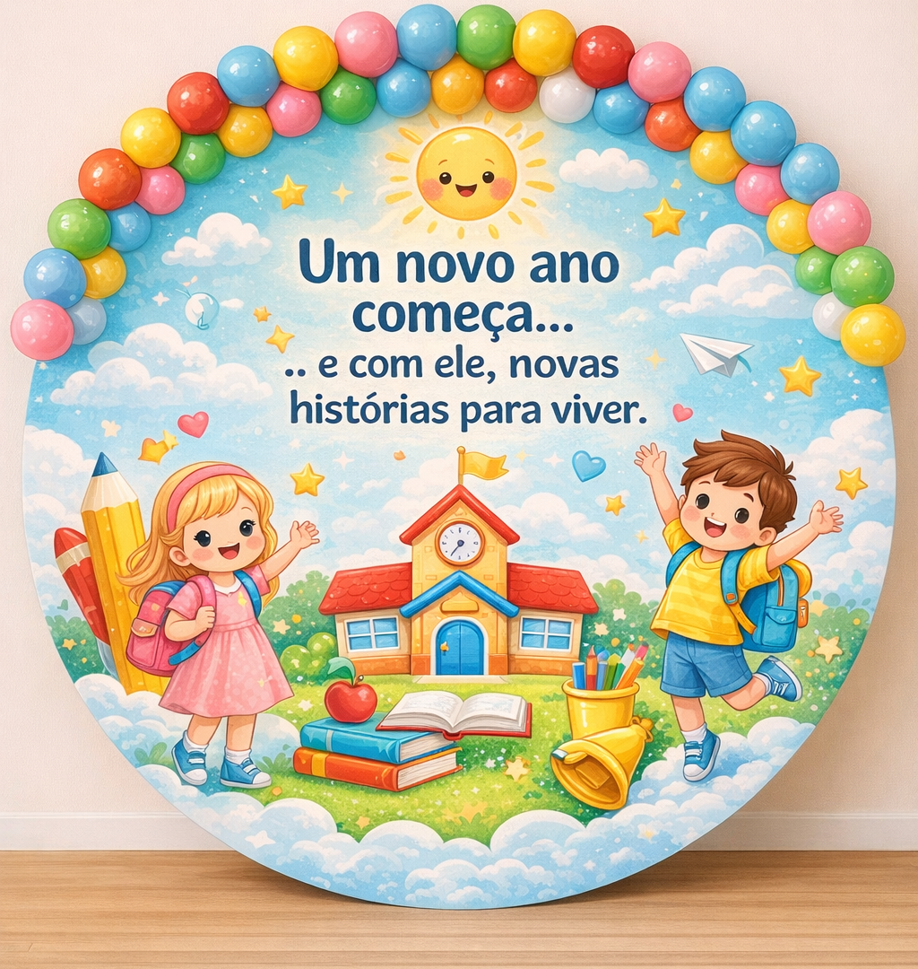 Painel Volta às Aulas – “Um Novo Ano Começa”