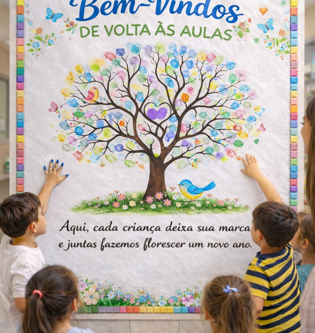 Painel Coletivo – Árvore que Floresce Saberes