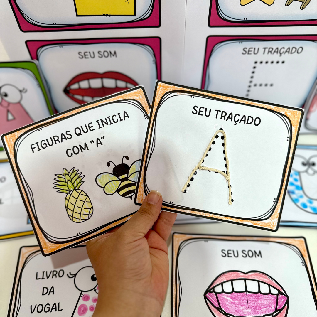 Livrinhos das Vogais