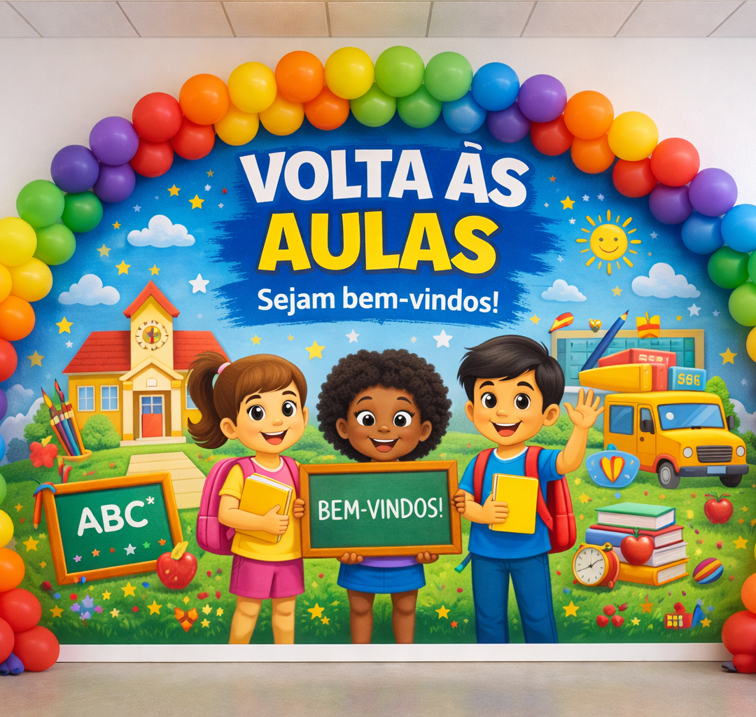 Painel Volta às Aulas – “Sejam Bem-vindos!” 2