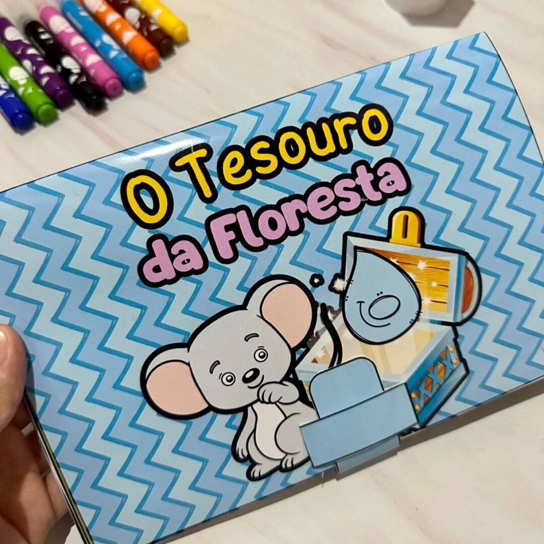 Livro 3D “O Tesouro na Floresta”