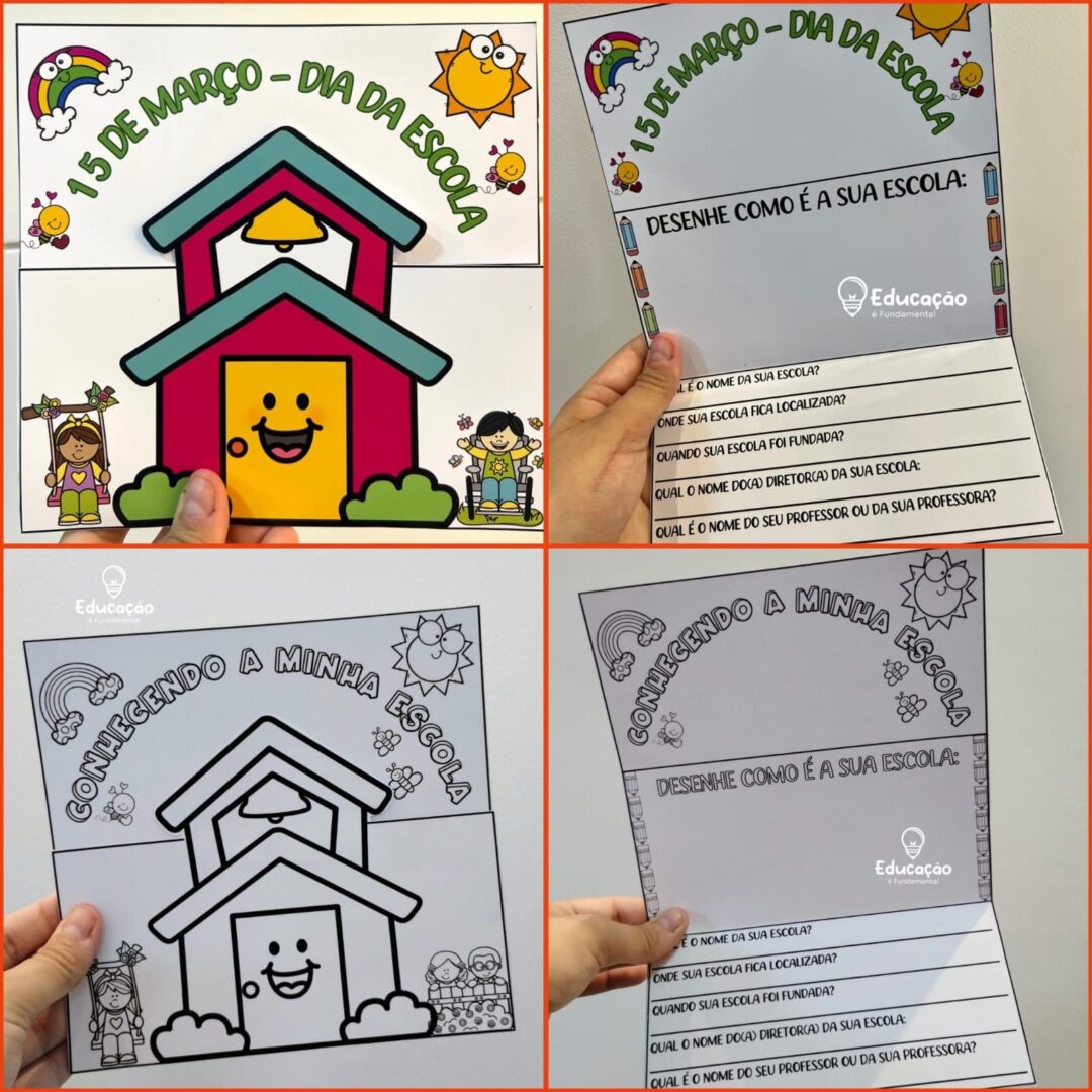 CONHECENDO A MINHA ESCOLA - DIA DA ESCOLA