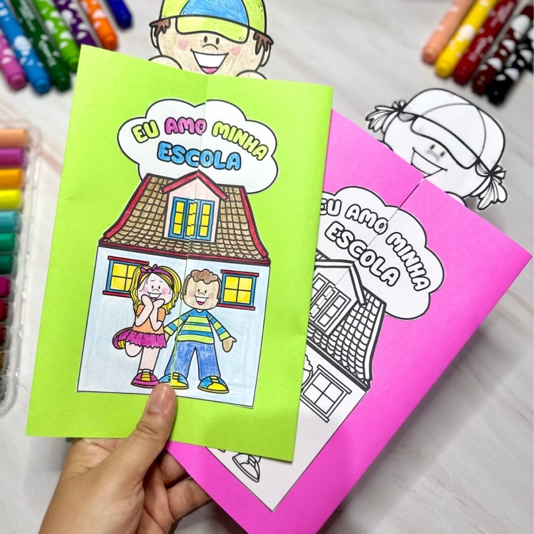 Lapbook “Minha Escola” – Dia da Escola