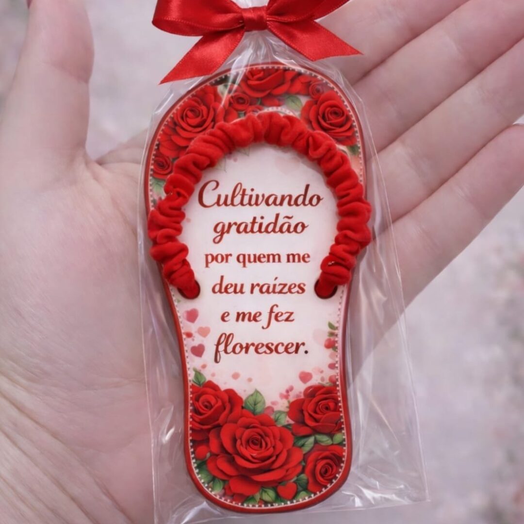 Lembrancinha Dia das Mães –  Chinelinho