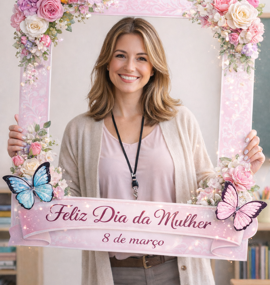 Moldura para Foto – Dia da Mulher