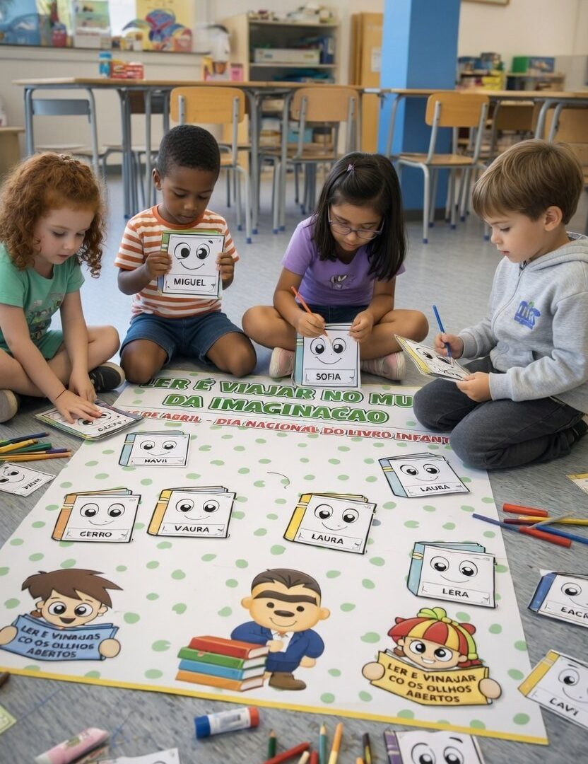 PAINEL INTERATIVO – DIA NACIONAL DO LIVRO INFANTIL