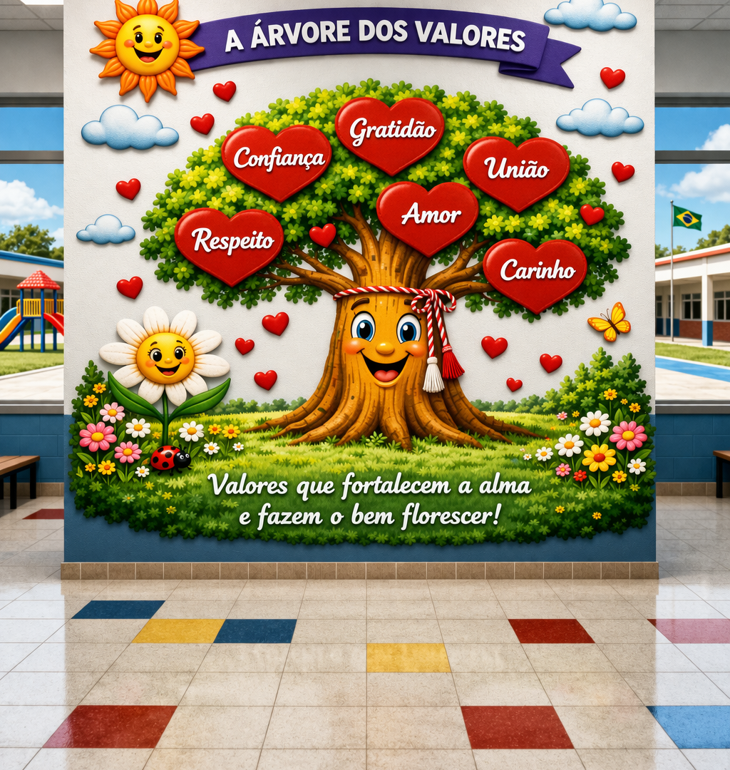 Painel Árvore dos Valores - 002