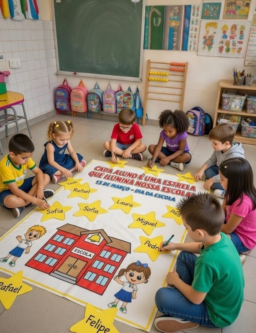 PAINEL DIA DA ESCOLA – CADA ALUNO É UMA ESTRELA!