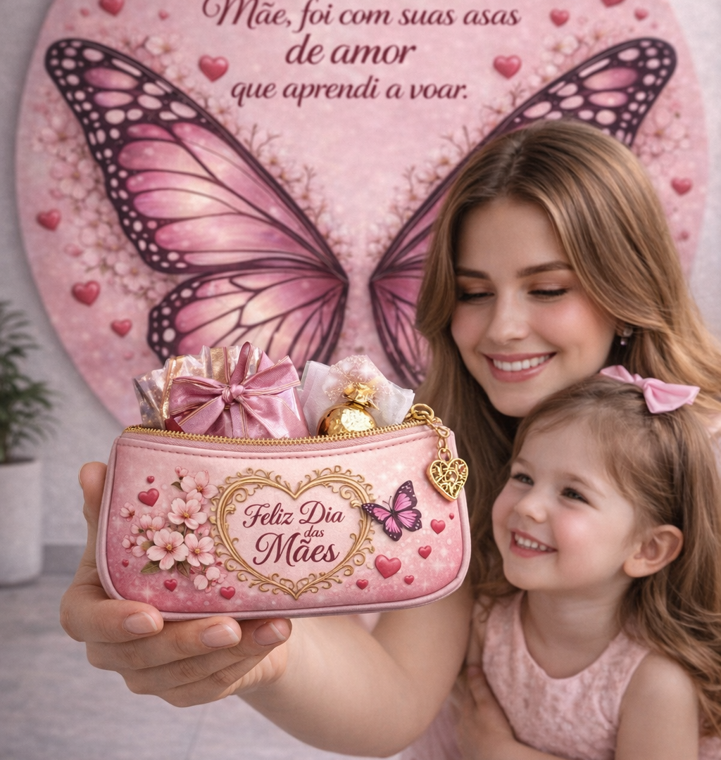 Kit Dia das Mães – Painel + Necessaire Porta Lembrancinha