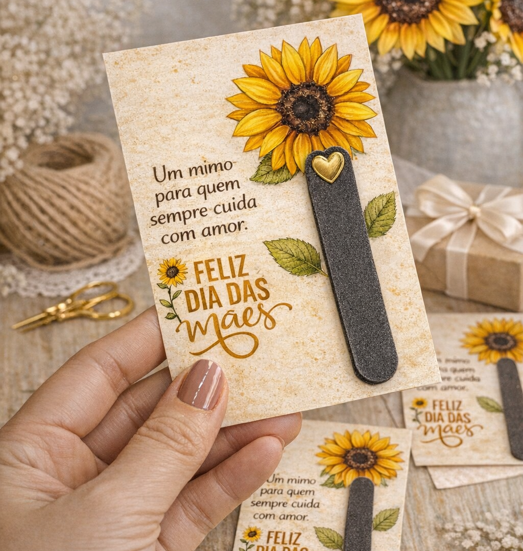 Cartão Porta Lixinha – Dia das Mães