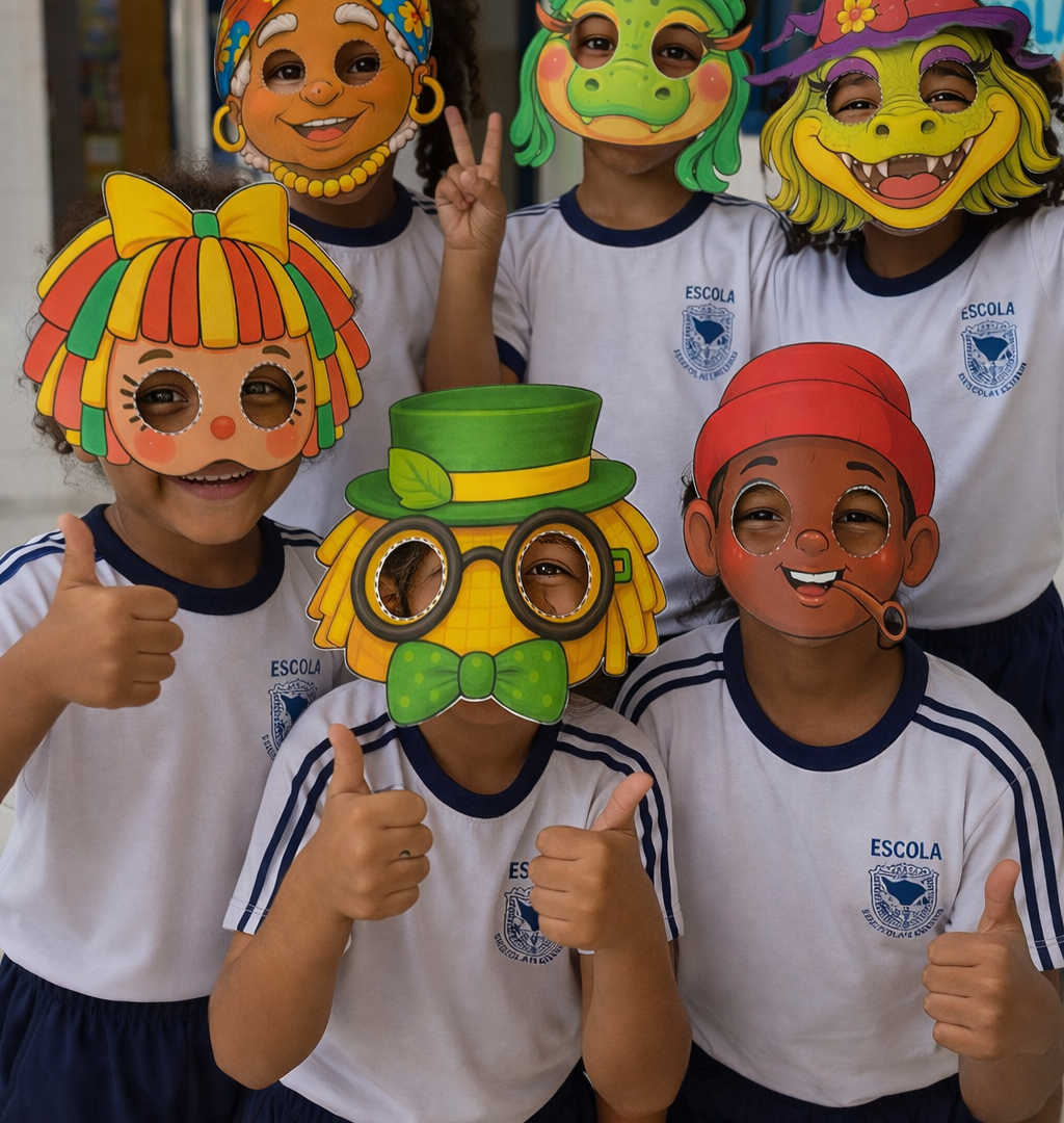 MÁSCARAS – SÍTIO DO PICAPAU AMARELO