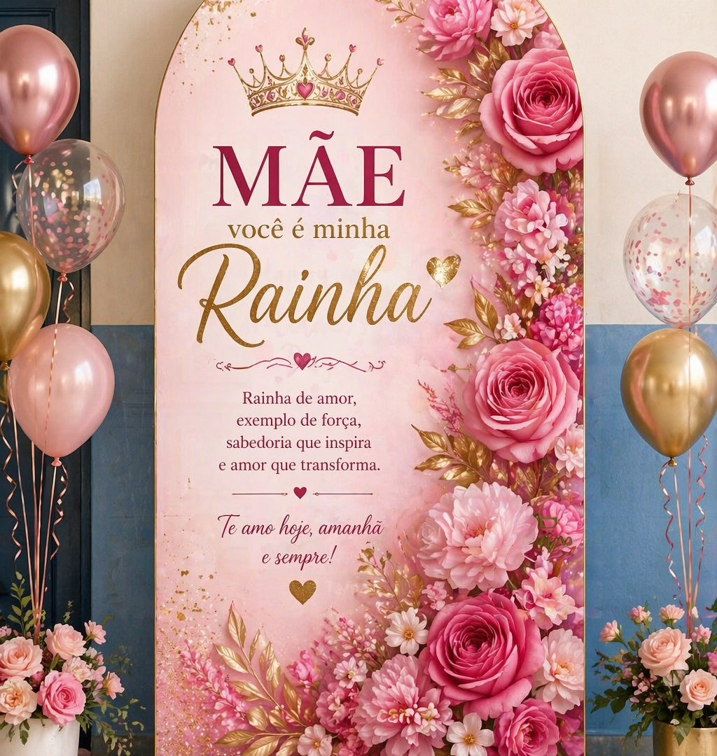 Painel Dia das Mães – Tema Rainha