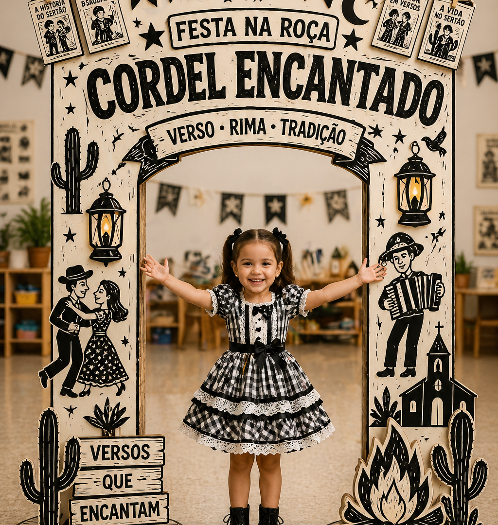 Portal Cordel Encantado para Fotos