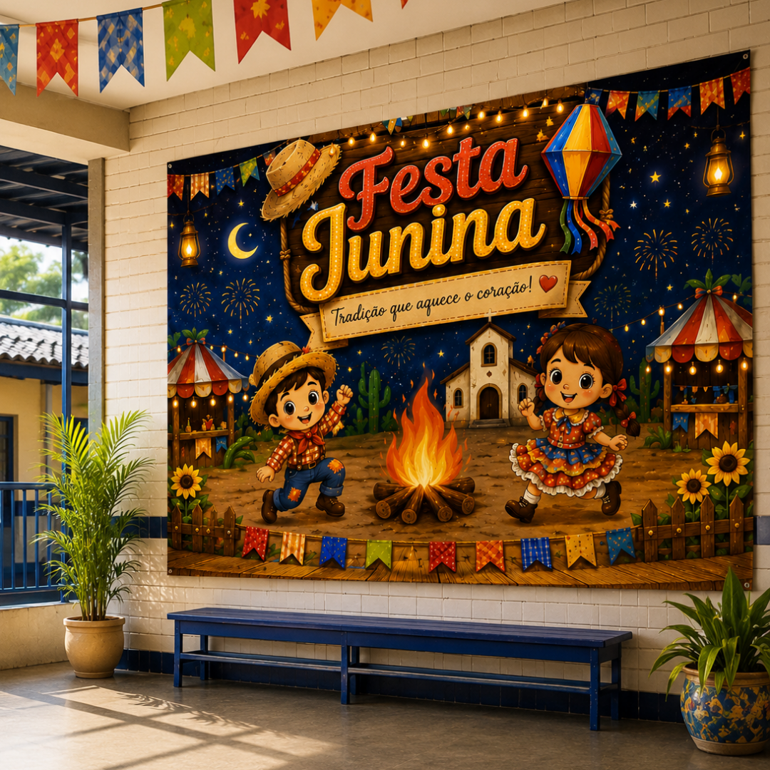 PAINEL FESTA JUNINA ENCANTADA