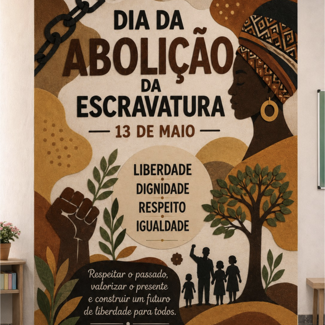 PAINEL DIA DA ABOLIÇÃO DA ESCRAVATURA – 13 DE MAIO