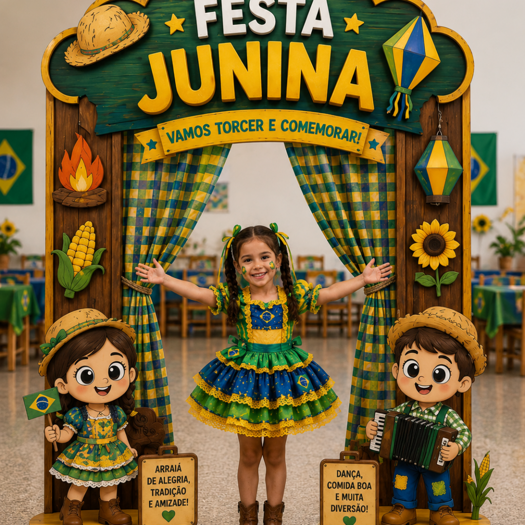 PORTAL FESTA JUNINA - TEMA BRASIL