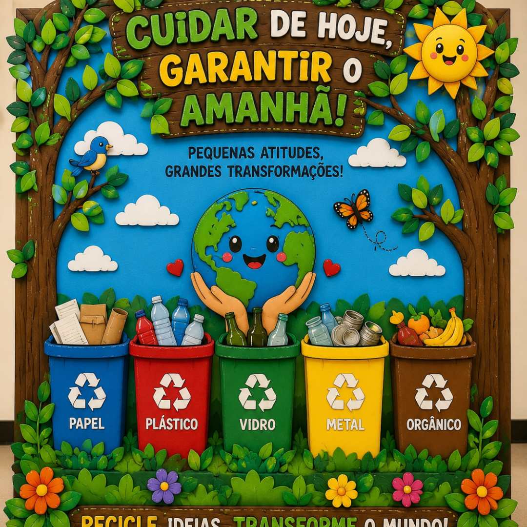 PAINEL MEIO AMBIENTE - “Cuidar de hoje garante o amanhã!”