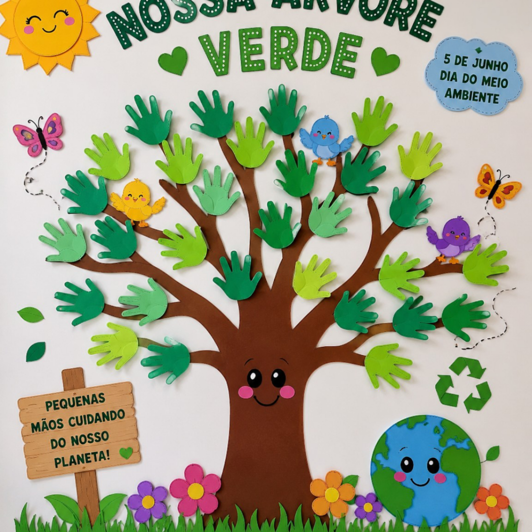 PAINEL INTERATIVO – NOSSA ÁRVORE VERDE