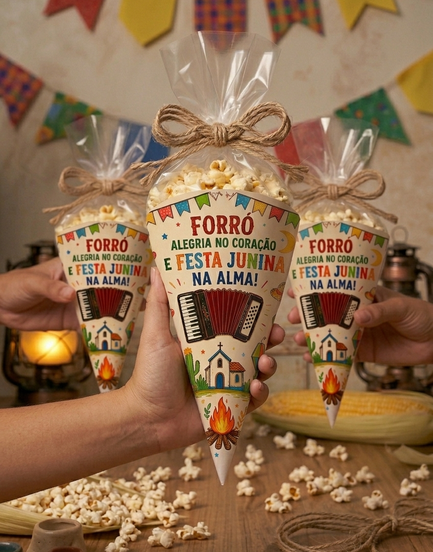 CONE FESTA JUNINA – ALEGRIA, CORES E TRADIÇÃO!
