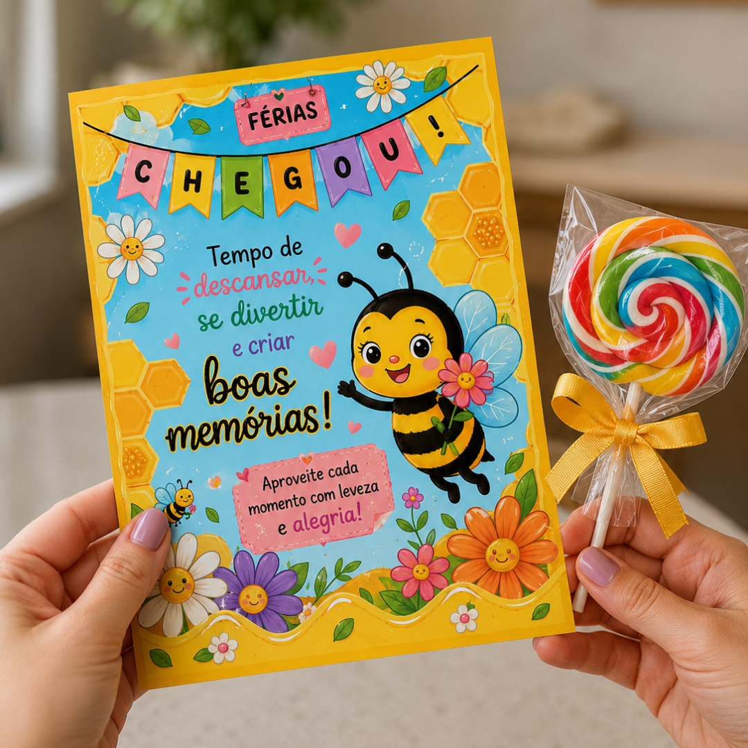 Cartão Férias Chegou!