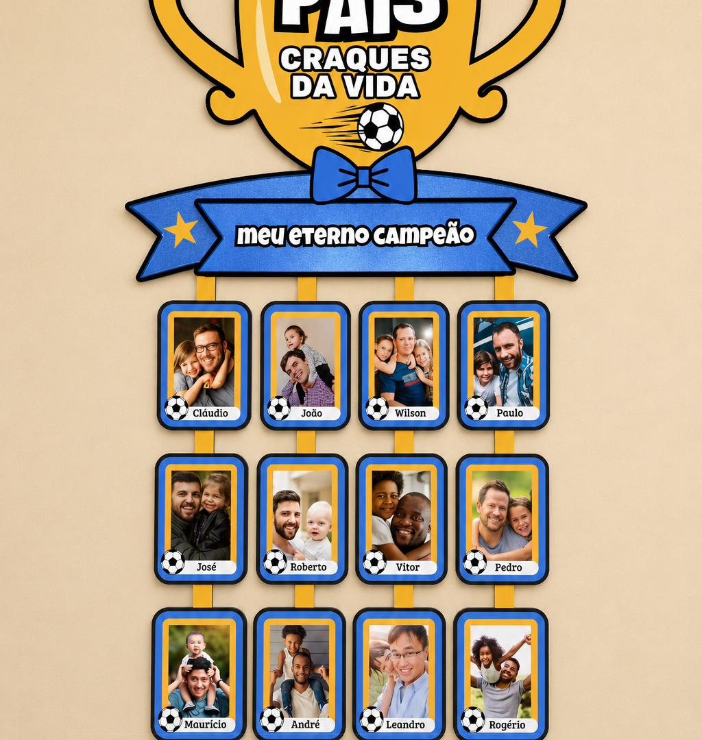 Painel “Pais, Craques da Vida” - Troféu dos Campeões