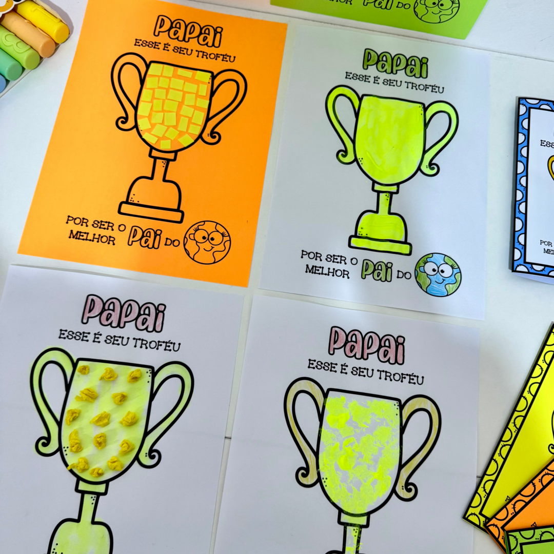 Kit Dia dos Pais – Tema Troféu