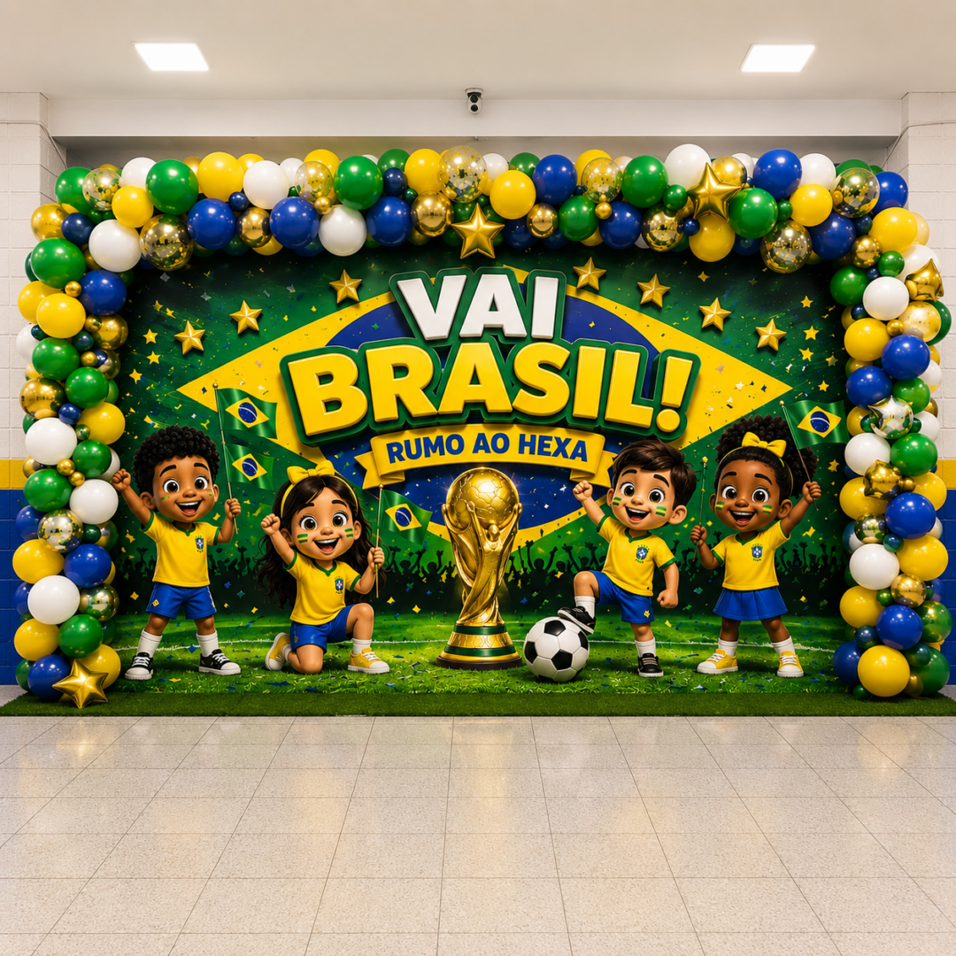 PAINEL COPA DO MUNDO – VAI BRASIL!