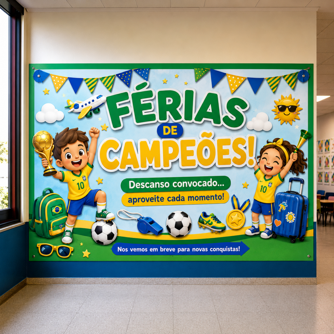 PAINEL FÉRIAS DE CAMPEÕES