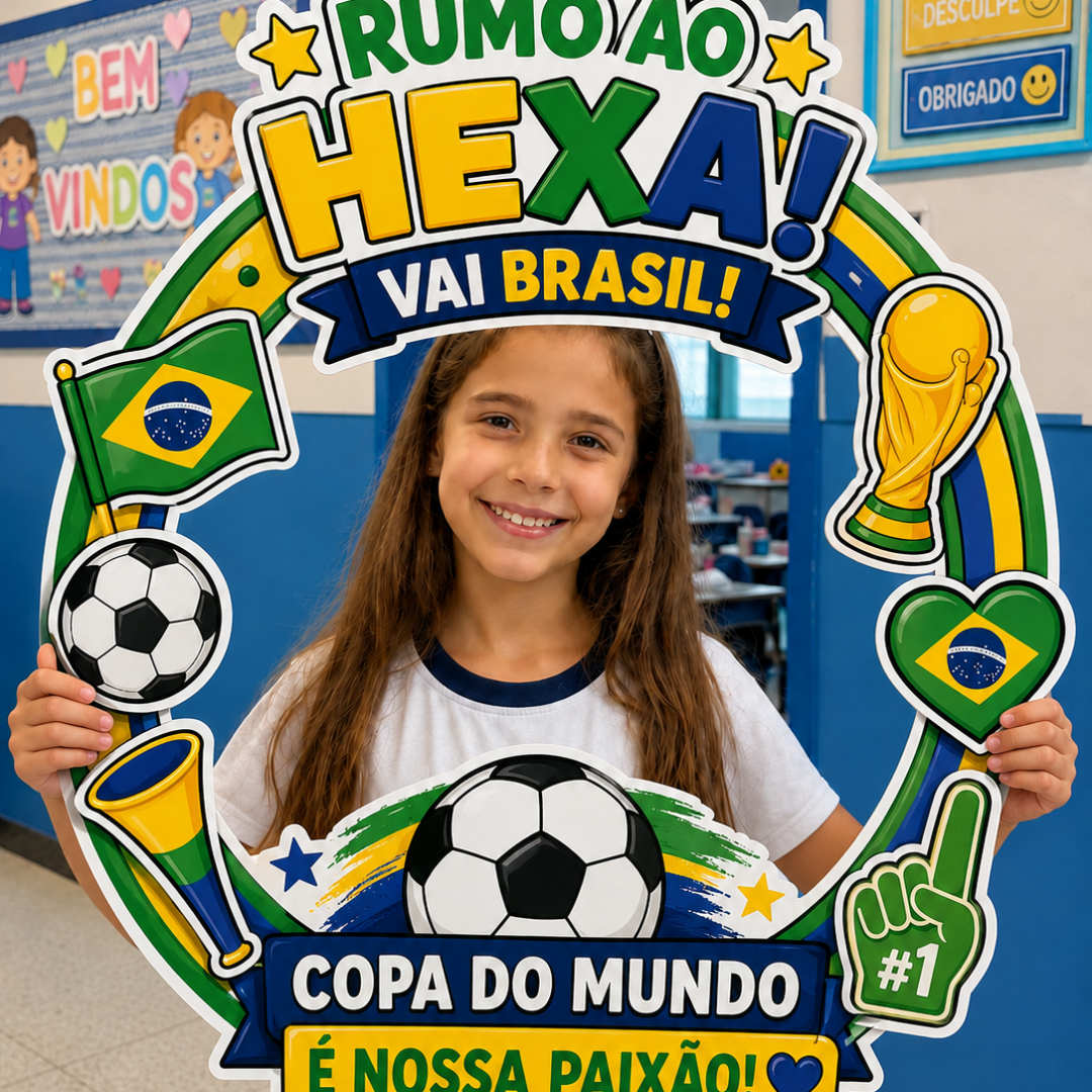 DECORAÇÃO PARA BAMBOLÊ – COPA DO MUNDO