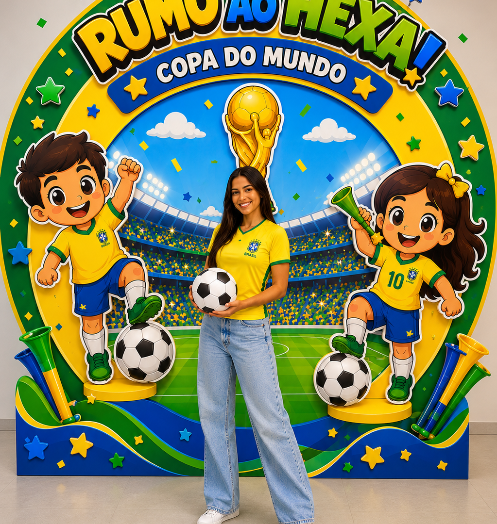 PAINEL RUMO AO HEXA – COPA DO MUNDO